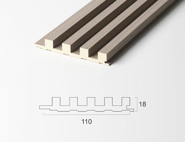 Сплошная рифленая панель 110 Image